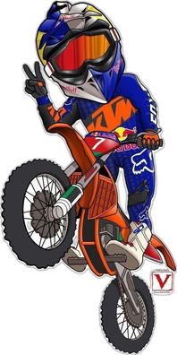 Motocross 14x10cm Essbar Motor Motorrad Tortenaufleger Torte Tortenbild Zuckerbild 06