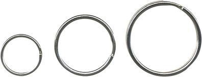 Alco Schlüsselring Stahl glanzvernickelt 36mm Ø 100 ST