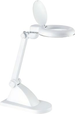 Alco LED-Lupenleuchte 9222 Kunststoff 3,5 mit 3 Dioptrien 6W weiß