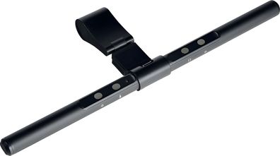 LED-Bildschirmleuchte m Klemme, Aluminium, schwarz, Dimmer,
