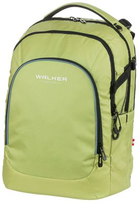 Walker 42122-361 Walker Schulrucksack Campus EVO 2.0 Lime Kunstfaser gelb