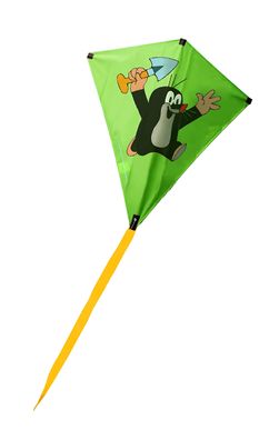 Elliot Drachen Mini Eddy Maulw. Schauf 30x30cm Gfk1/2mm grün