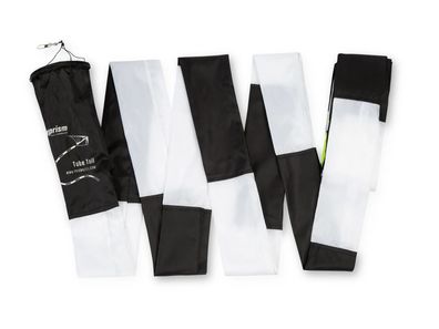 Elliot Drachen Prism Schlauchschwanz 75' schwarz/weiß