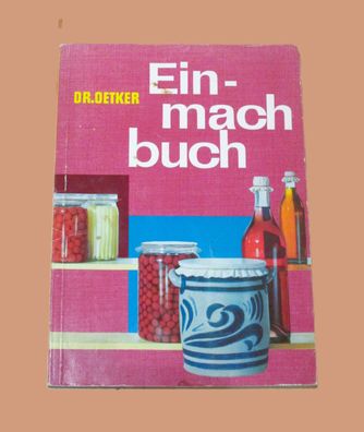 Dr. Oetker - Einmachbuch von 1963 Rarität