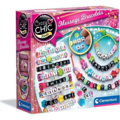 Clementoni Crazy Chic Armbänder mit Botschaften