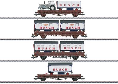 Maerklin 45040 Güterwagen-Set Zirkus Busch DR IV 4-tlg. Spur H0