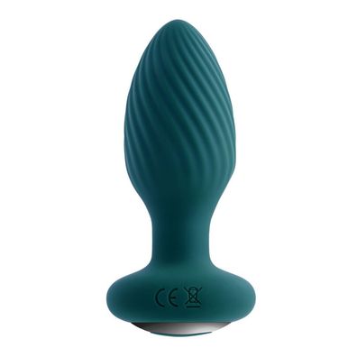 Plug Anal Playboy Spinning TAIL TEASER grün