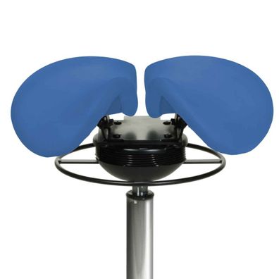 Sattel-Hocker mit Rückenlehne