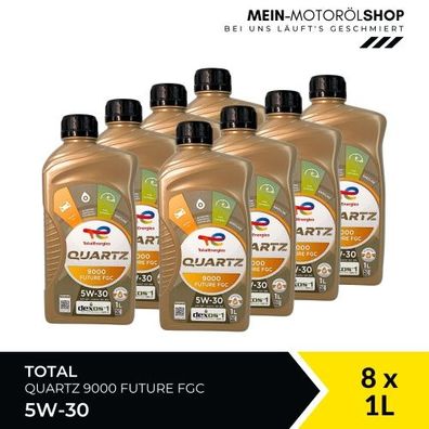 Total Quartz 9000 Future FGC 5W-30 8x1 Liter