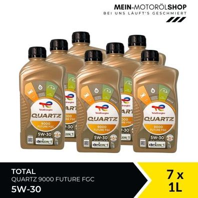 Total Quartz 9000 Future FGC 5W-30 7x1 Liter
