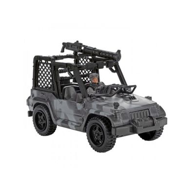 Toi-Toys Alfafox Jeep mit Militärfigur – Spielzeugauto & Figur ab 3 Jahren