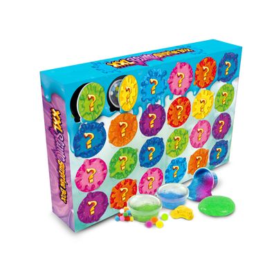 Toi-Toys Adventskalender SLIME Set Surprise Box 24-tlg. Schleim ab 5 Jahren