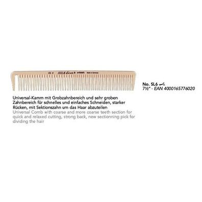 Hercules Sägemann Silk Line SL 6 Universalkamm 7 1/2"