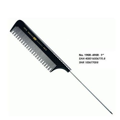 Hercules Sägemann 190R-490R Toupier-Nadelstielkamm 9"