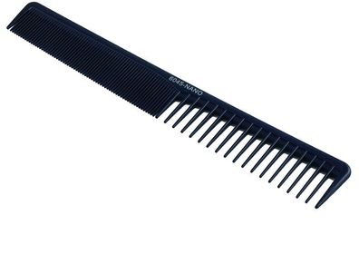 Kansai Nano-Serie Haarschneidekamm, breit, leicht schräg