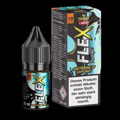 Revoltage Flex Overdosed Mint Gum Liquid 10mg/ml