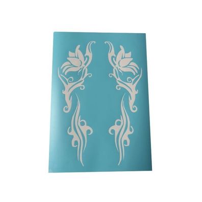 Airbrush Klebeschablonen Schablone Rosen Tribal Set A4 NEU