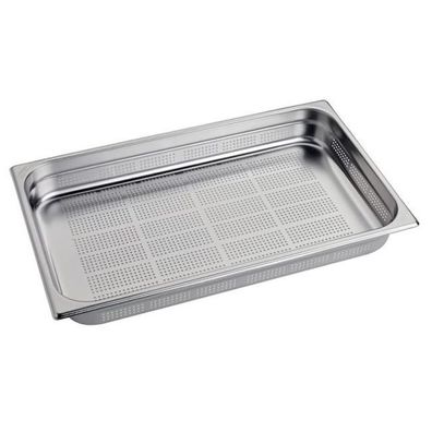 Gastro M Edelstahl Gn-Behälter 65mm Gn11 Gelocht