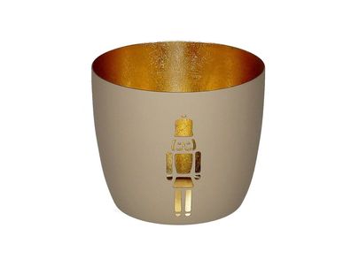 Madras Windlicht "Nussknacker"