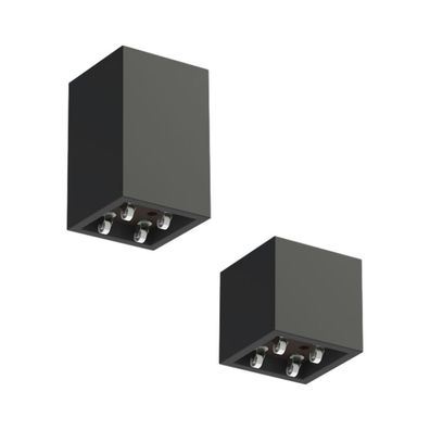 Adezz Carrez Pflanzgefäß mit Rollen Fiberglas Pflanzkübel Blumenkübel schwarz