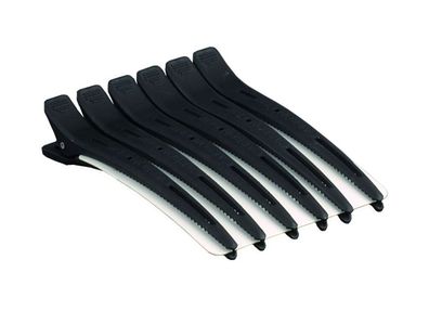 Sanshin Carbon Abteilclips 12 cm schwarz 6 Stück