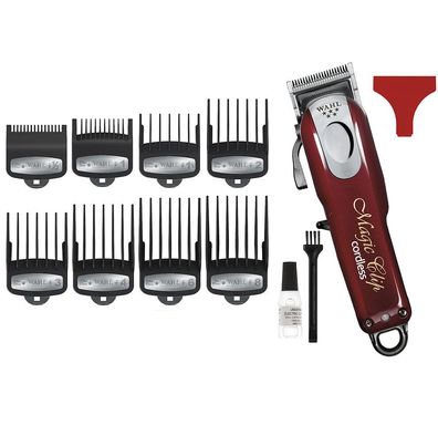Wahl Haarschneidemaschine Magic Clip Cordless bordeux/silber