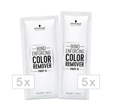 Schwarzkopf Bond Enforcing Color Remover + Conditioner 2 x 5 x 30 g