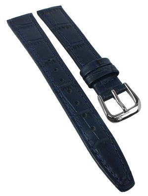 Festina Damen | Uhrenarmband Leder blau Krokooptik 15mm | F20691/4