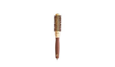 Olivia Garden Expert Blowout Shine 25 Wavy Bristles Gold & Brown 25 mm