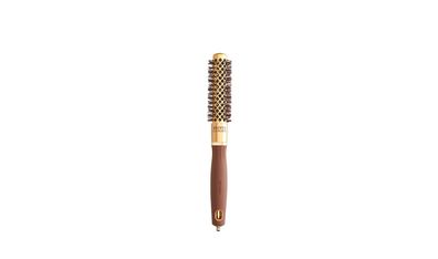 Olivia Garden Expert Blowout Shine 20 Wavy Bristles Gold & Brown 20 mm