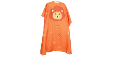 Olivia Garden Schneideumhang Kids 95 x 110 cm Leo orange