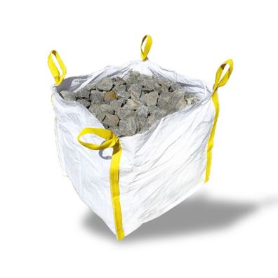 Big Bag 90 x 90 x 110cm / unbeschichtet, unbedruckt, oben offen, SWL 1500 kg, SF 5:1