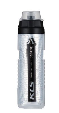 KLS Fahrradflasche Antartica 022 White Trinkflaschen in Transparent