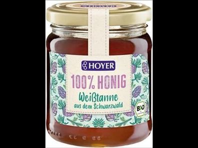HOYER 3x Weisstannenhonig aus dem Schwarzwald 250g