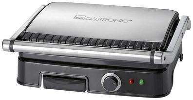 Elektrischer Grill Clatronic KG 3487, 2000 Watt, Schwarz