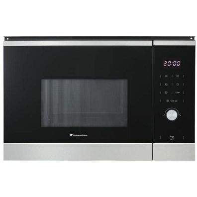 Mikrowelle Continental Edison 25L 1450W Schwarz Edelstahl