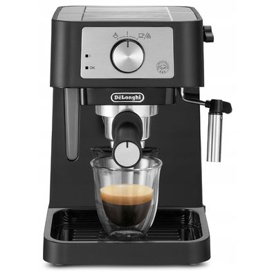 Espressomaschine De'Longhi Stilosa 15 bar, 1 L, schwarz/edelstahl