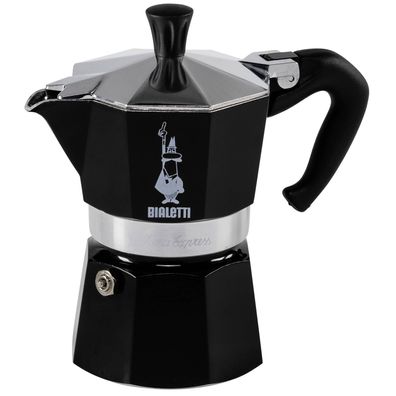Kaffeemaschine Bialetti Moka Express 3 Tassen schwarz