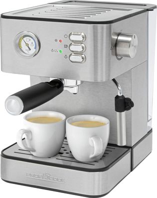 Espressomaschine ProfiCook PC-ES 1209 Edelstahl 20 Bar