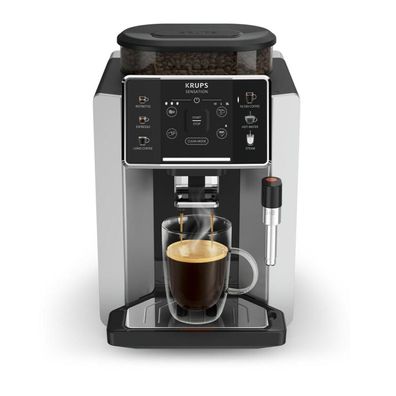 Espressomaschine Krups Sensation EA910E10 mit 15 Bar Druck