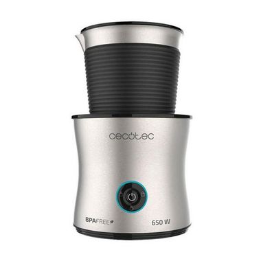 Milchaufschäumer Cecotec Power Moca Spume 5000, schwarz und silber