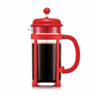French Press Bodum Java Rote Kaffeemaschine