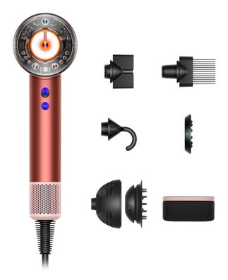 Professioneller Haartrockner Dyson Supersonic Nural, kupferrot und ros