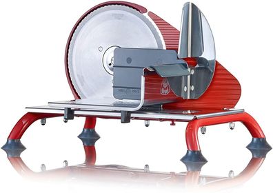 Manuelle Allesschneider Graef mit 190 mm Klinge, rot