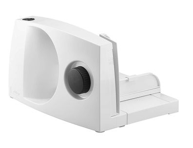 Elektrische Brotschneidemaschine Ritter Markant 01, weiß, 65 W