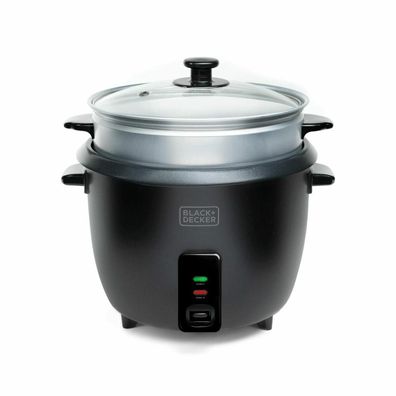 Reiskocher Black+Decker 1,8 L, Schwarz