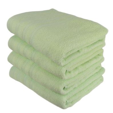 Frottee-Handtuch-Set UNI 70x130 cm 4 Stück hellgrün