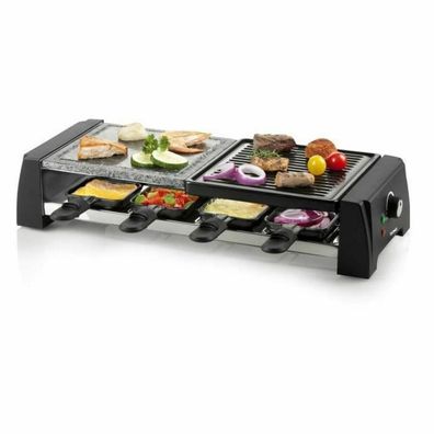 Raclette Domo DO9190G fér 8 Personen mit Stein-Grill