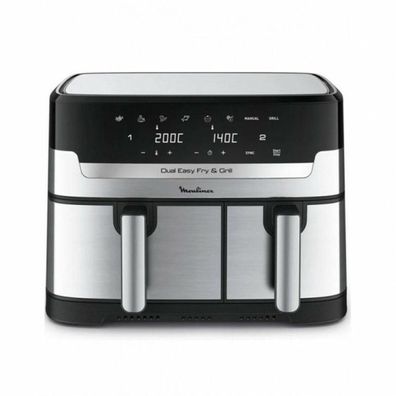 Heißluftfritteuse Moulinex Dual Easy Fry & Grill 8,3 L
