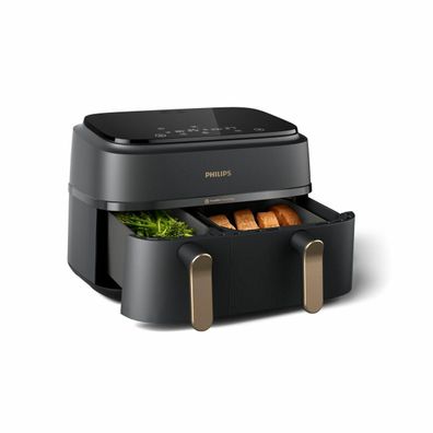 Fritteuse Philips Doppelkorb 9L Schwarz